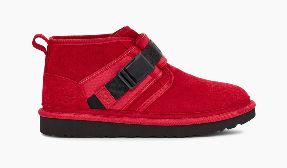 Ugg Chukka Boot Mens - Ugg Neumel Snapback Red - 307OUYJAM